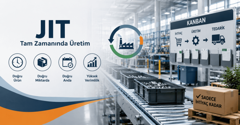Tam Zamanında Üretim (JIT) Nedir